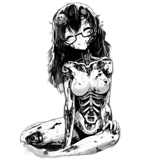 mask, dress, robot, creature transparent PNG cut-out