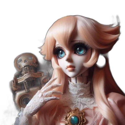 robot, jewelry, dress, mask transparent PNG cut-out