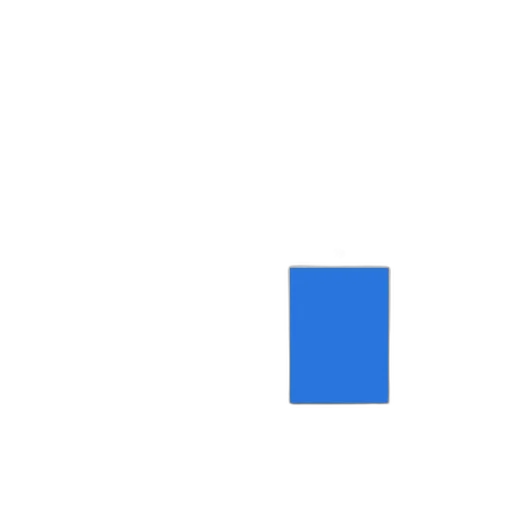 robot, pixel art, blue, monochrome transparent PNG cut-out