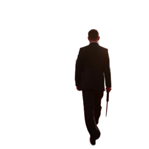 staff, 3d render, person, arriving transparent PNG cut-out
