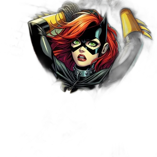 mask, comic book art, concept art, fantasy art transparent PNG cut-out