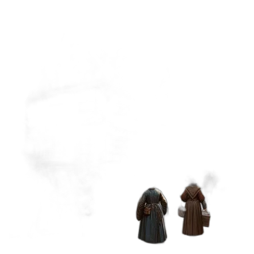 staff, jacket, dress, weapon transparent PNG cut-out
