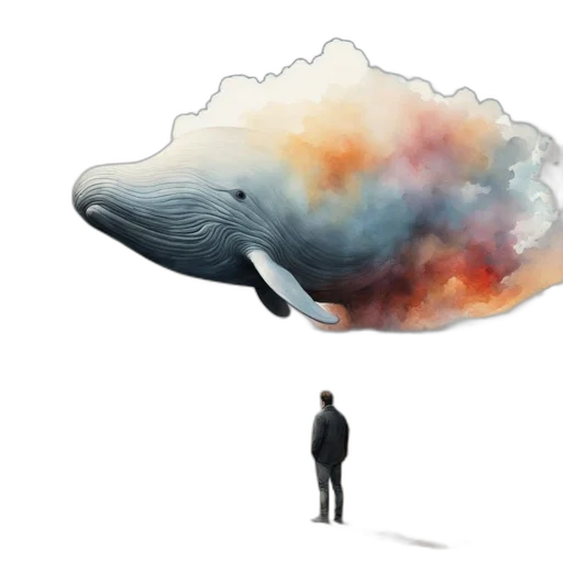 creature, umbrella, animal, concept art transparent PNG cut-out