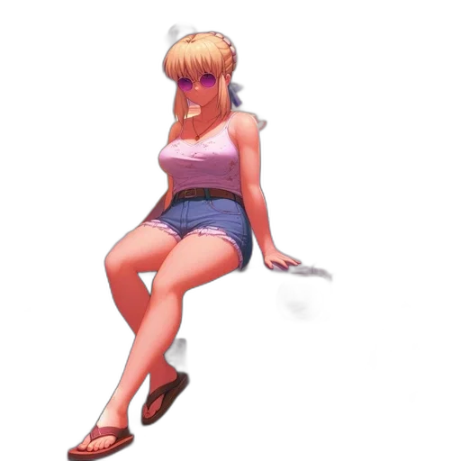 dress, pixel art, concept art, 3d render transparent PNG cut-out
