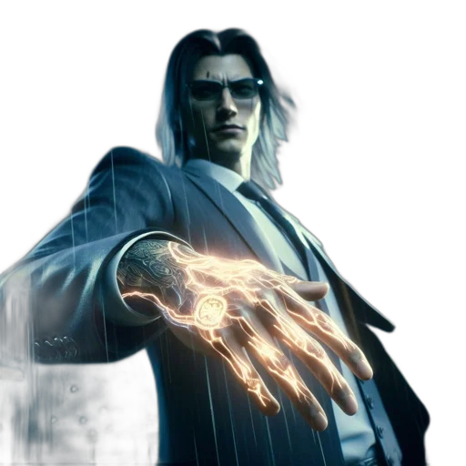 jacket, concept art, comic book art, cyberpunk transparent PNG cut-out