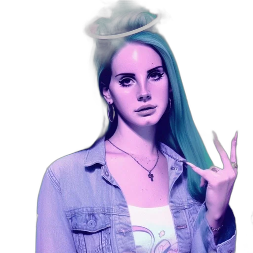 jacket, face, hair, jewelry transparent PNG cut-out