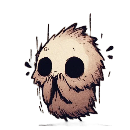 creature, mask, hair, animal transparent PNG cut-out