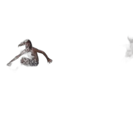 creature, animal, dragon, hair transparent PNG cut-out