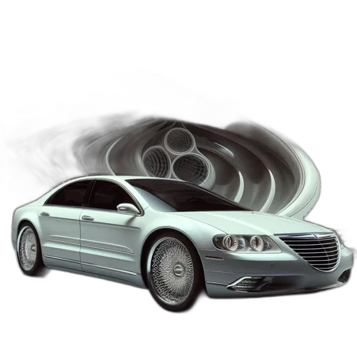 car, photorealistic, 3d render, concept art transparent PNG cut-out