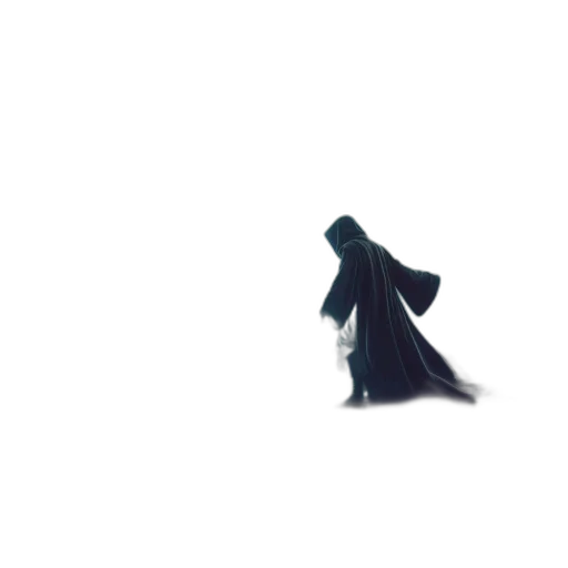 dress, umbrella, staff, creature transparent PNG cut-out