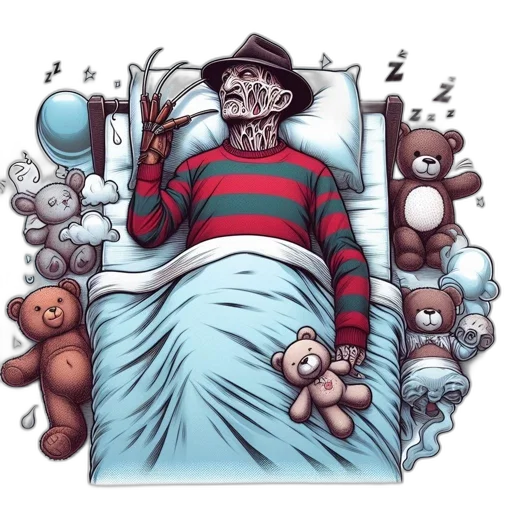 mask, comic book art, concept art, menacing transparent PNG cut-out