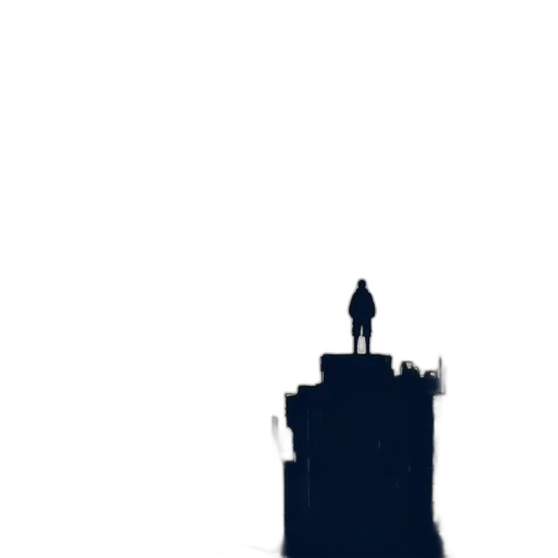 crown, robot, building, dress transparent PNG cut-out