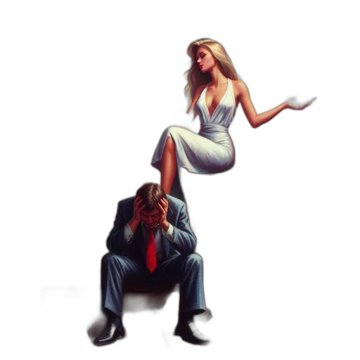 dress, concept art, comic book art, pixel art transparent PNG cut-out