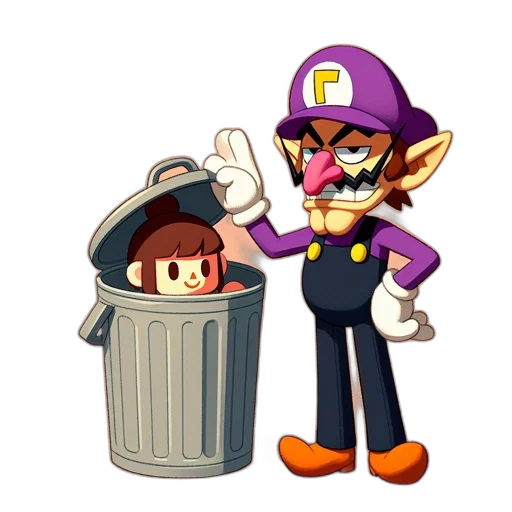 hat, robot, bottle, dress transparent PNG cut-out