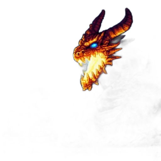 dragon, animal, creature, weapon transparent PNG cut-out