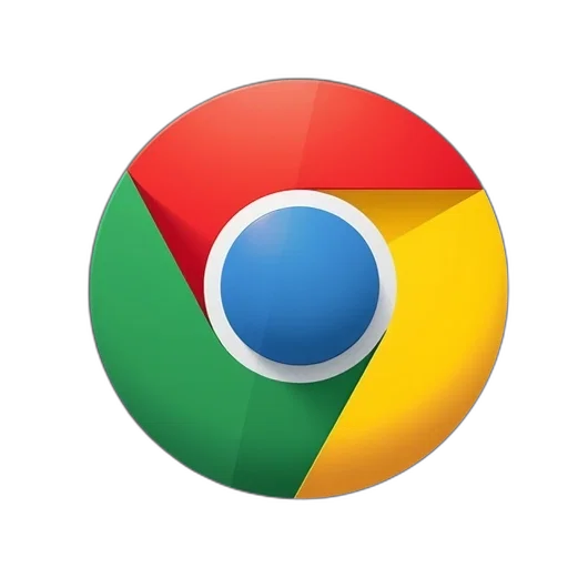 3d render, google, chrome, browser transparent PNG cut-out