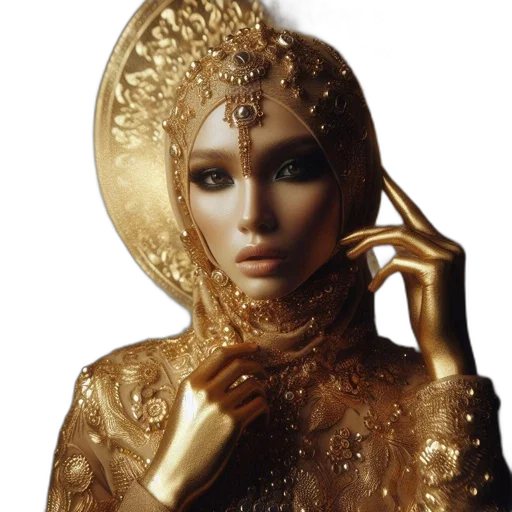 jewelry, crown, mask, dress transparent PNG cut-out