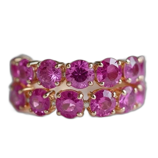 jewelry, crown, two, pink transparent PNG cut-out
