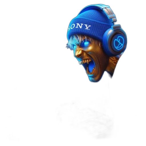 face, mask, robot, creature transparent PNG cut-out