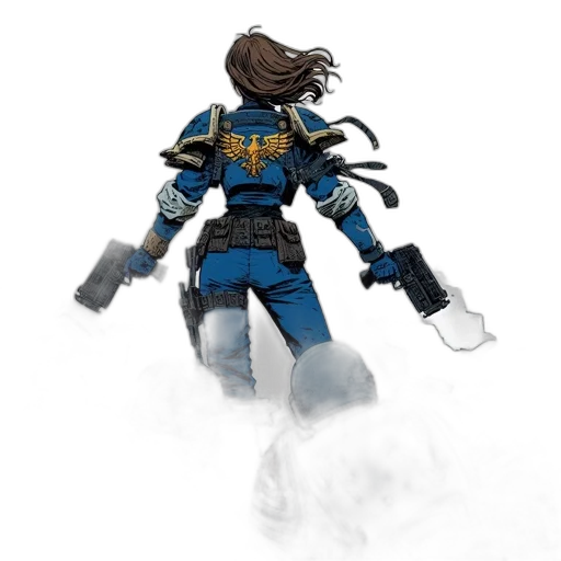 staff, weapon, jacket, robot transparent PNG cut-out