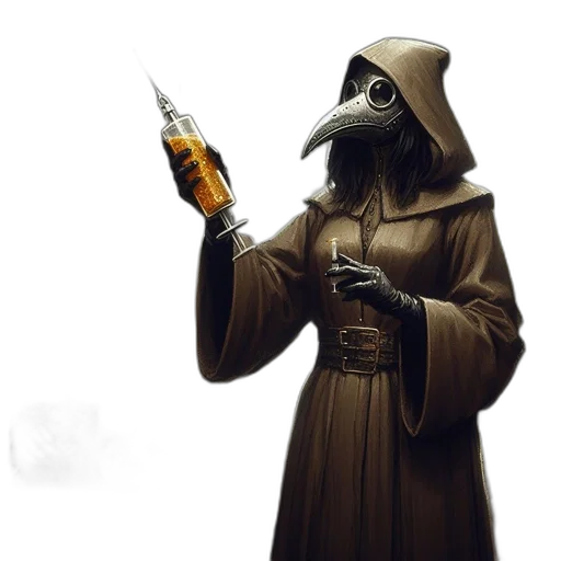 mask, staff, robot, jacket transparent PNG cut-out
