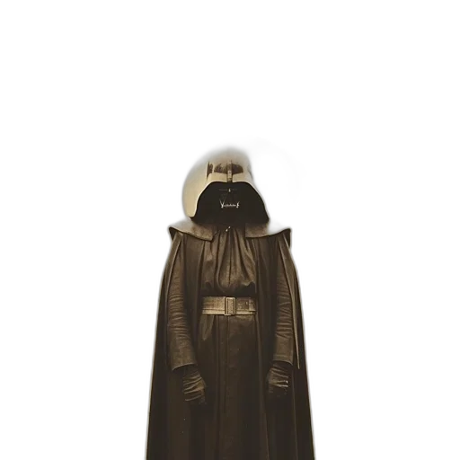 mask, staff, jacket, hat transparent PNG cut-out