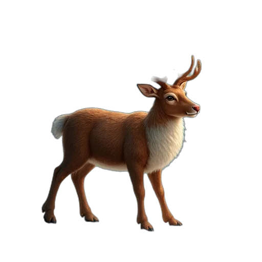 animal, creature, staff, crown transparent PNG cut-out