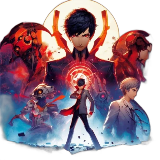 jacket, concept art, comic book art, anime transparent PNG cut-out