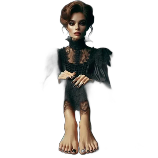 dress, 3d render, concept art, photorealistic transparent PNG cut-out
