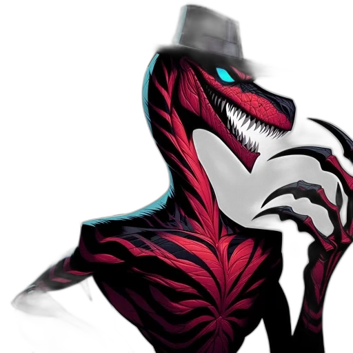 creature, dragon, mask, robot transparent PNG cut-out
