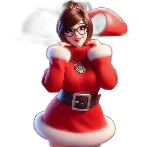 staff, dress, concept art, 3d render transparent PNG cut-out