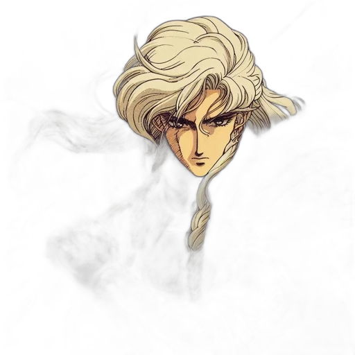 face, hair, mask, staff transparent PNG cut-out