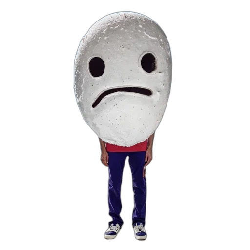 mask, face, jacket, robot transparent PNG cut-out