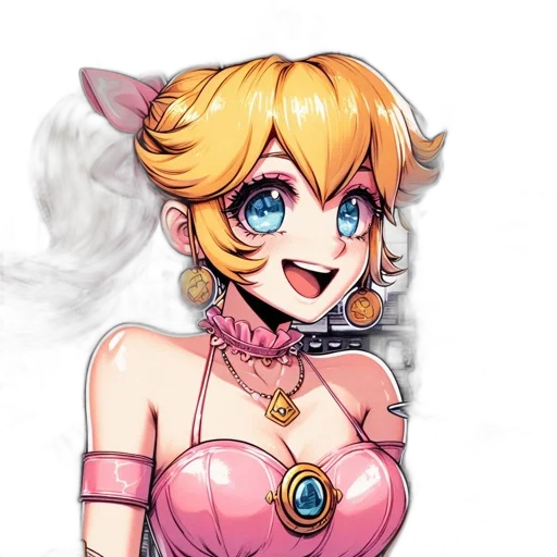 staff, dress, pixel art, anime transparent PNG cut-out