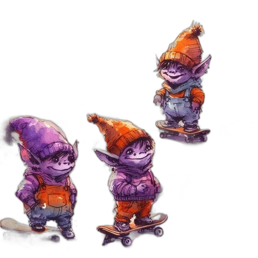 creature, staff, concept art, 3d render transparent PNG cut-out