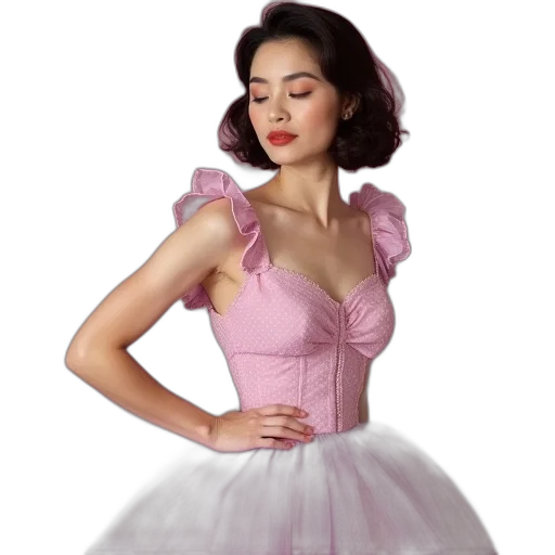 dress, photorealistic, concept art, fantasy art transparent PNG cut-out