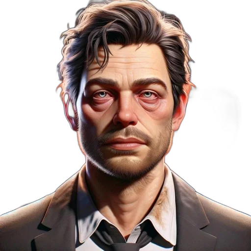 face, mask, jacket, robot transparent PNG cut-out