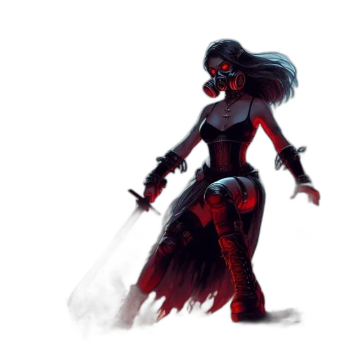 concept art, fantasy art, comic book art, pixel art transparent PNG cut-out