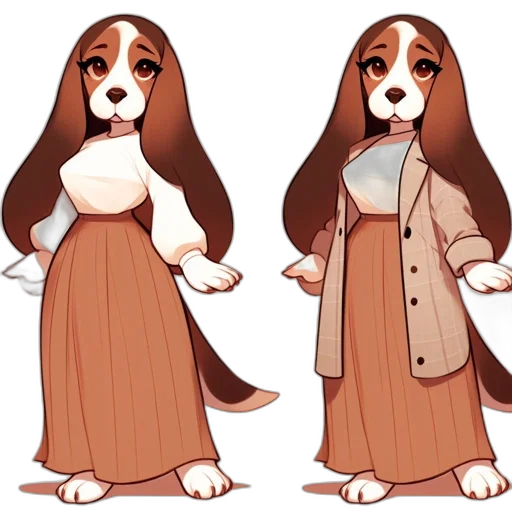 dress, concept art, pixel art, cartoon transparent PNG cut-out