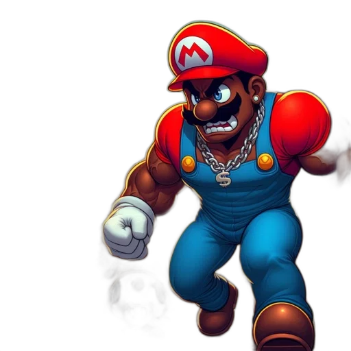 3d render, concept art, pixel art, comic book art transparent PNG cut-out