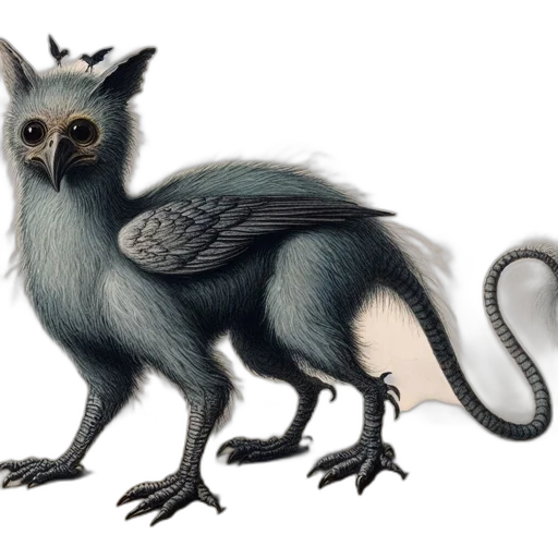 dragon, creature, animal, concept art transparent PNG cut-out