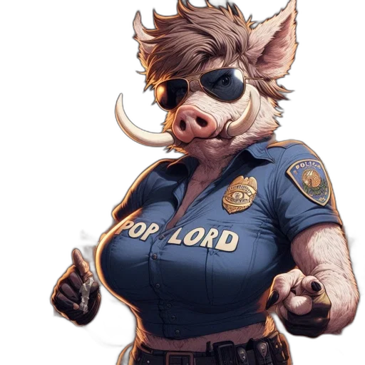 staff, animal, jacket, concept art transparent PNG cut-out