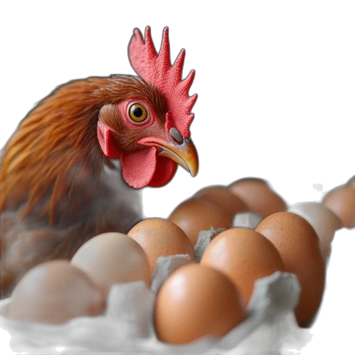 food, animal, photorealistic, 3d render transparent PNG cut-out