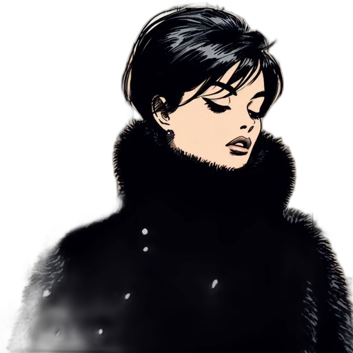jacket, face, mask, staff transparent PNG cut-out