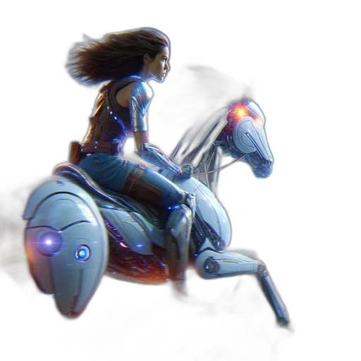 robot, weapon, concept art, fantasy art transparent PNG cut-out