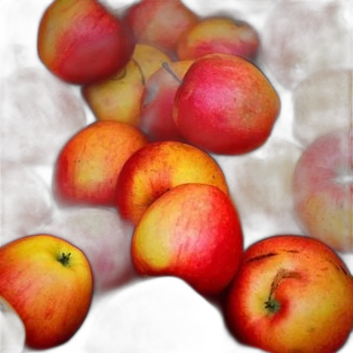 food, crown, photorealistic, oil painting transparent PNG cut-out