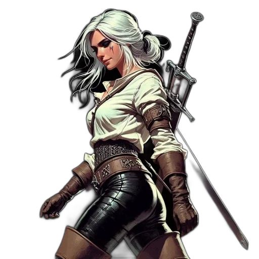 staff, sword, weapon, comic book art transparent PNG cut-out