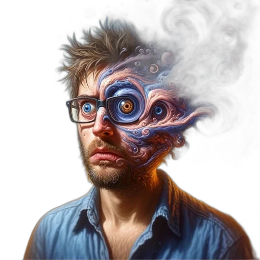 mask, face, staff, creature transparent PNG cut-out
