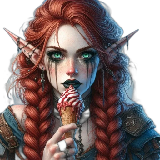 staff, fantasy art, concept art, comic book art transparent PNG cut-out