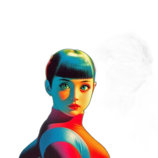 robot, face, dress, creature transparent PNG cut-out